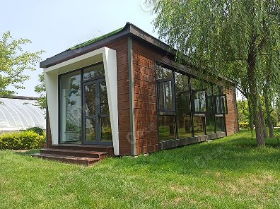 捷士通生產(chǎn)的旅居酒店房將放置于園林中，展現出優(yōu)雅和自由的氛圍